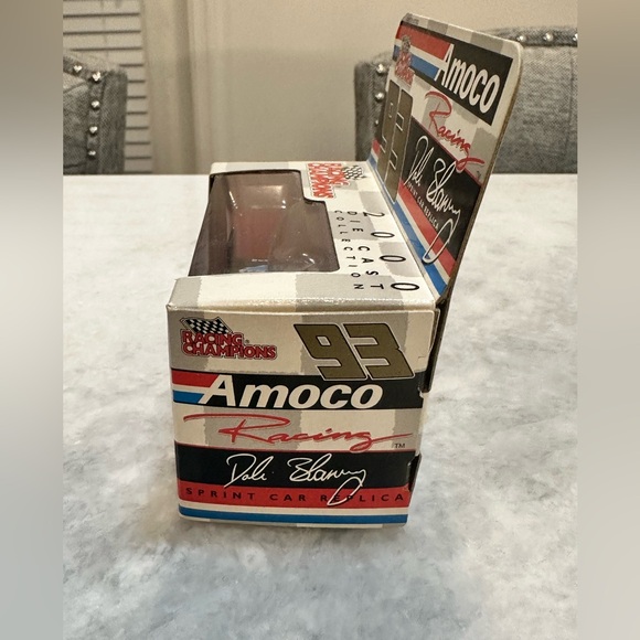 Dave Blaney #93 Amoco Racing Sprint Car Vintage NASCAR diecast car 1:64 - Picture 6 of 8